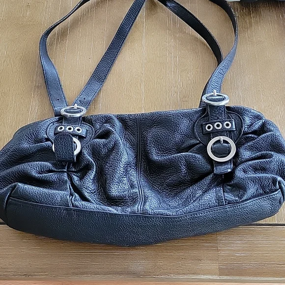 VINTAGE VERA PELLE LEATHER BAG MADE IN ITALY - Picture 3 of 13